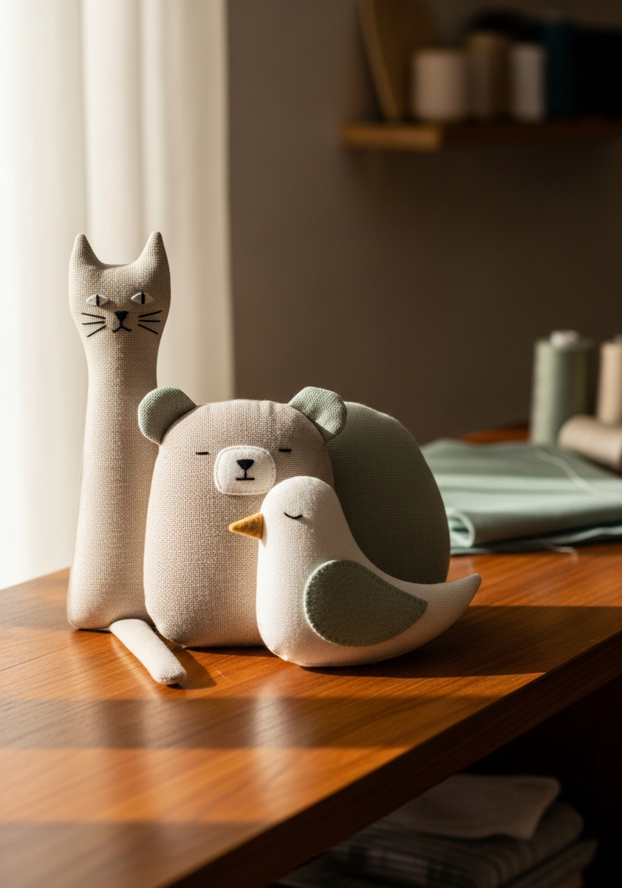 Готовые плюшевые игрушки